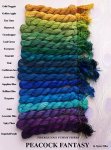 Peacock Fantasy Band Sampler Silk Pack (image for) Peacock Fantasy Band Sampler Silk Pack